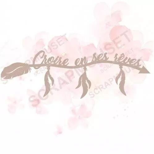 Mots en carton - Croire en ses r�ves