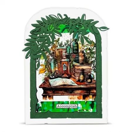 MT-160 - Masking Tape - Scriptorium Leaf - AALL and Create