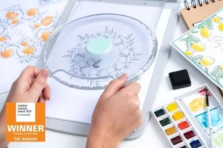 Outil de tamponnage rotatif Stamp & spin tool