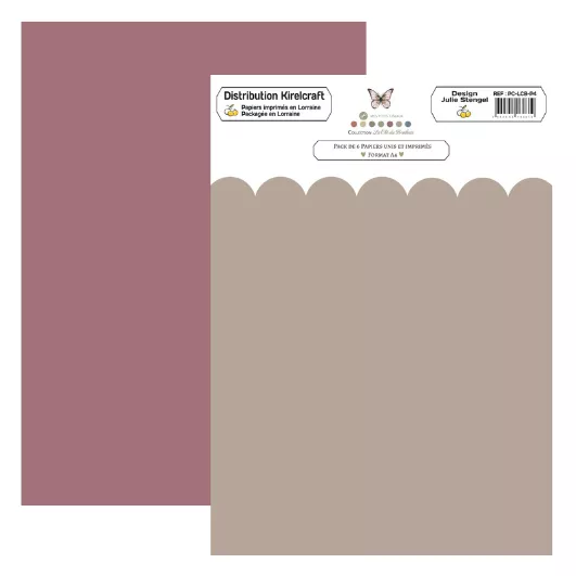 Pack A4 - La Cl�  du Bonheur - Unis/imprim�s - Mes Petits Ciseaux