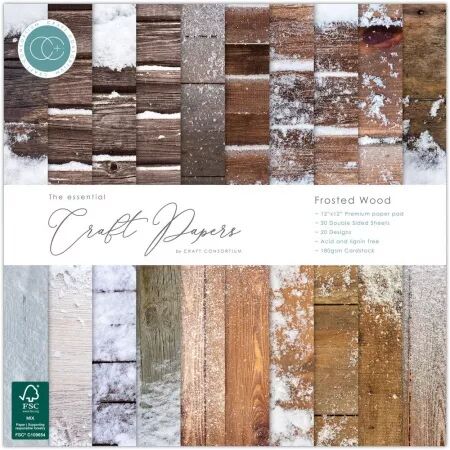 Pad - 12x12 - Frosted wood
