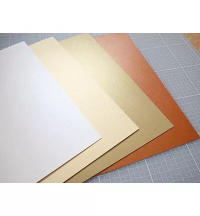 Pad de papiers irisés - Earth Tones - Marianne design