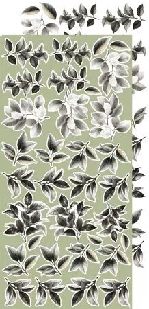 Pad Paper Elements 15x30 - Die-cuts - Leaves #2 - Craft O\' Clock