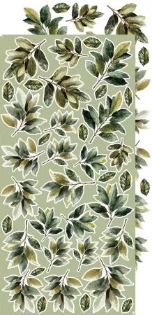 Pad Paper Elements 15x30 - Die-cuts - Leaves #2 - Craft O\' Clock