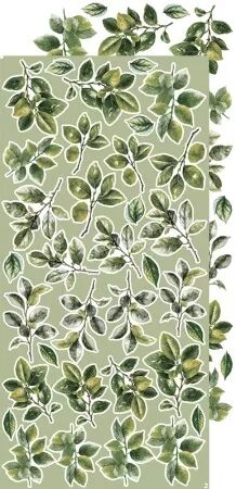 Pad Paper Elements 15x30 - Die-cuts - Leaves #2 - Craft O\' Clock