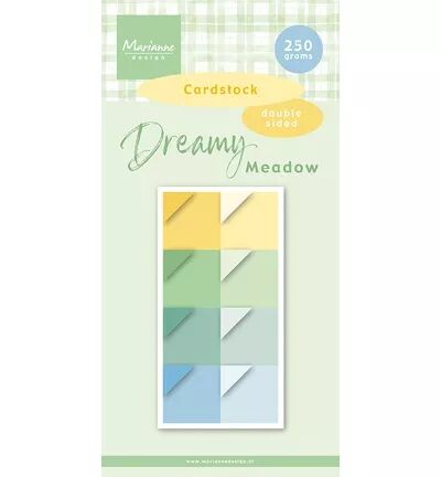 Pad papiers unis - 15 x 30 - Dreamy Meadow - Marianne design