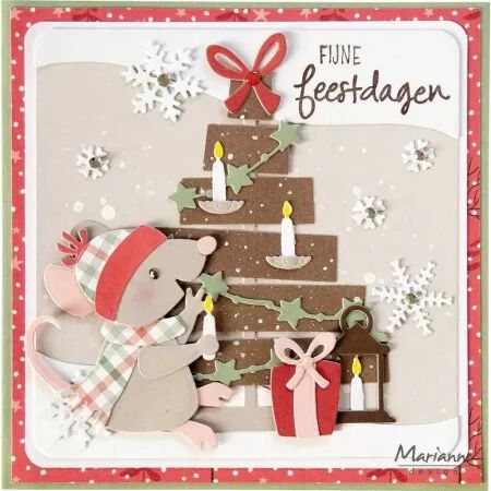 Pad papiers unis - 15 x 30 - Merry Christmas - Marianne design