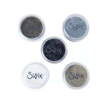 Paillettes fines biod&eacute;gradables - Couleurs neures