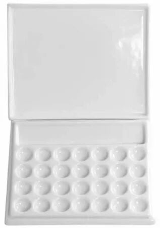 Palette aquarelle en porcelaine - 3020