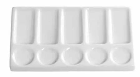 Palette aquarelle en porcelaine - 3024