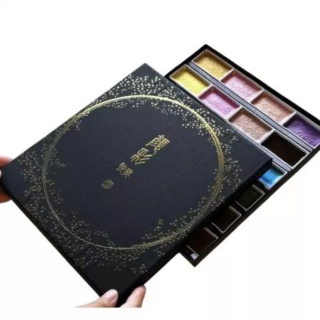 Palette aquarelle Gansai Tambi - Set 24 Metallic Colours II - Kuretake