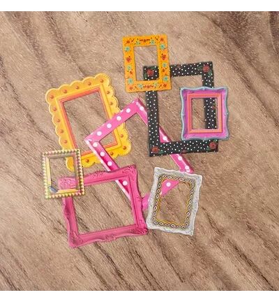 Paper elements - Little frames - Art by Marlene