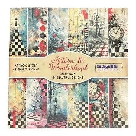 Paper pack - Retourn to Wonderland - IndigoBlu