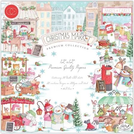 Paper Pad - 12x12 - Christmas Market
