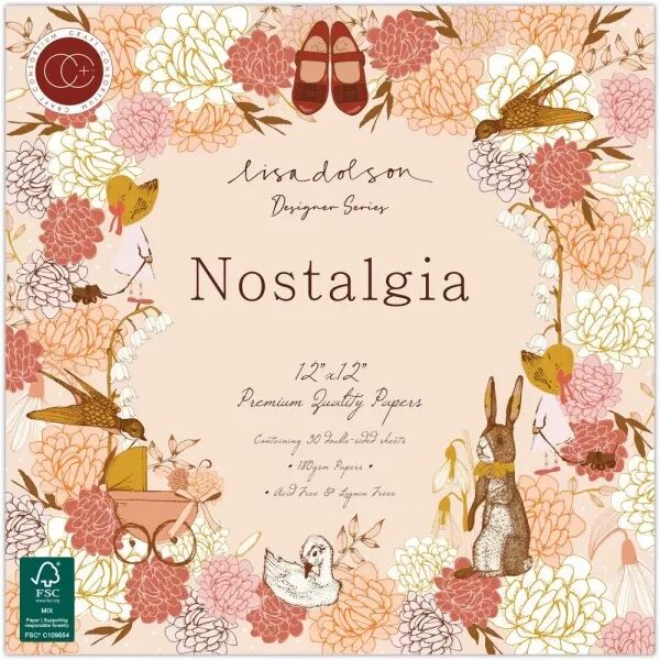 Paper Pad - 12x12 - Nostalgia