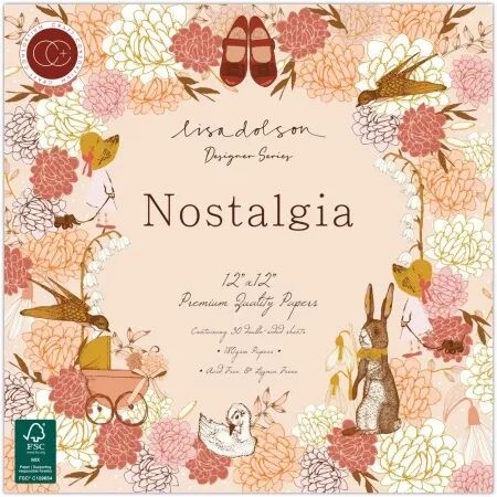 Paper Pad - 12x12 - Nostalgia