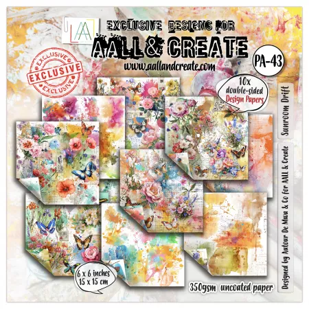 Paper Pad - 15x15 - #43 - Sunroom Drift - AALL & Create
