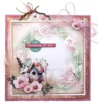 Paper pad - 20 x 20 - Sending you Love