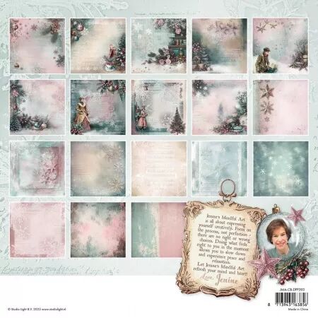 Paper pad - 20x20 - Christmas Blush - Studio Light