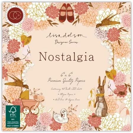 Paper Pad - 6x6 - Nostaligia