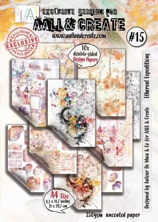 Paper Pad - A4 - #15 - Ethereal Expeditions