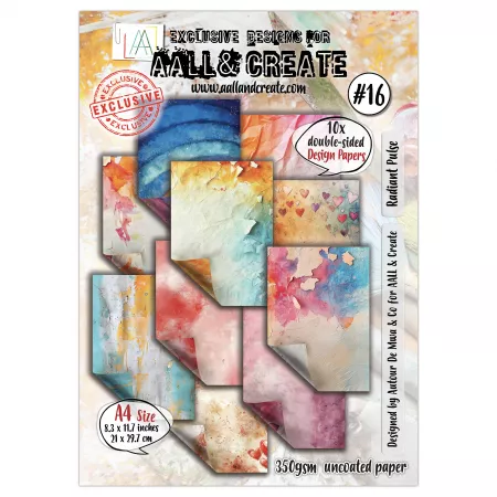 Paper Pad - A4 - #16 - Radiant Pulse - AALL & Create