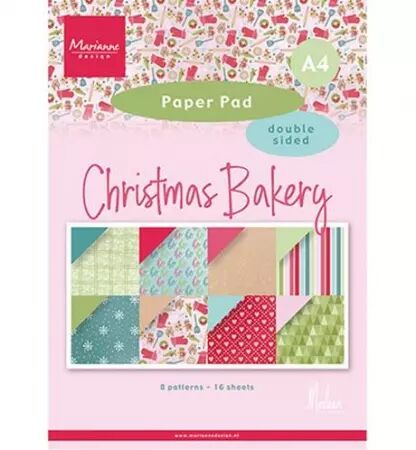 Paper Pad - A4 - Christmas Bakery