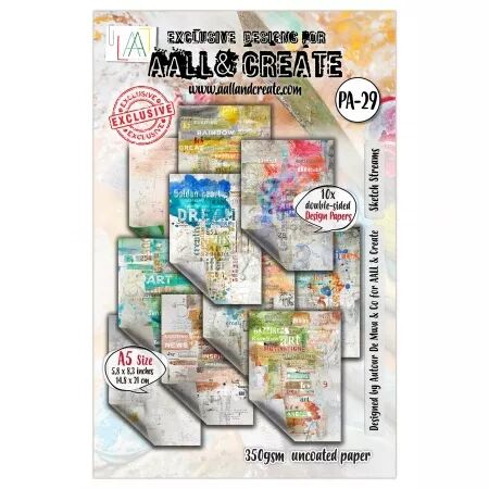 Paper Pad - A5 - #29 - Sketch Streams
