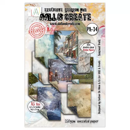 Paper Pad - A5 - #34 - Seasoned Trails