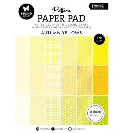 Paper Pad - Automn Yellows