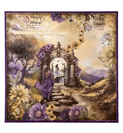 Paper Pad - Die-cuts - Growing and Blooming - Studio Light