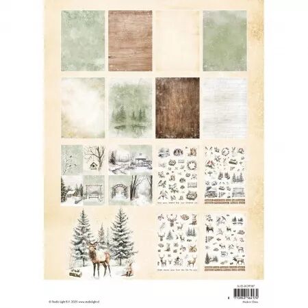 Paper Pad - Die-cuts - Quiet Morning Collection - Studio Light