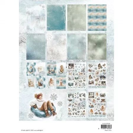 Paper Pad - Die-cuts - Snowy Winter Days Collection - Studio Light