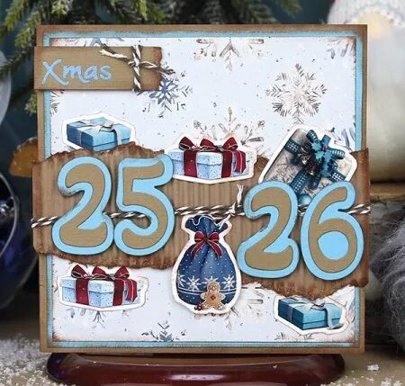 Paper pad - Gnomie Holidays - 20x20 cm