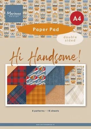Paper pad - Hi Handsome ! 