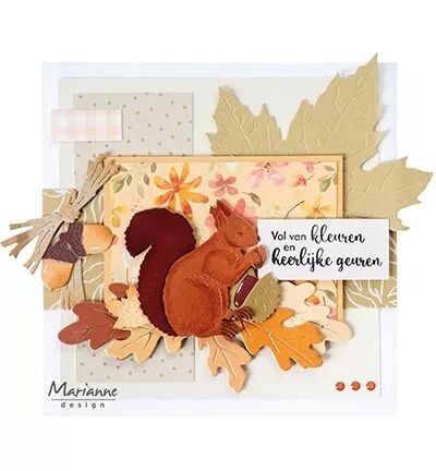 Paper pad A4 - Autumn Leauves - Marianne Design