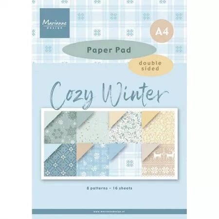 Paper pad A4 - Cozy Winter
