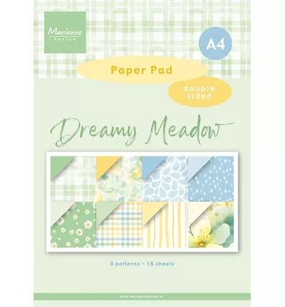 Paper pad A4 - Dreamy Meadow - Marianne Design