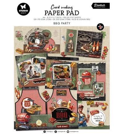 Paper Pad A4 Card making - BBQ Party - Studio Light
