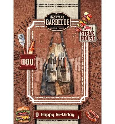 Paper Pad A4 Card making - BBQ Party - Studio Light