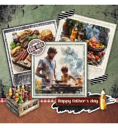 Paper Pad A4 Card making - BBQ Party - Studio Light
