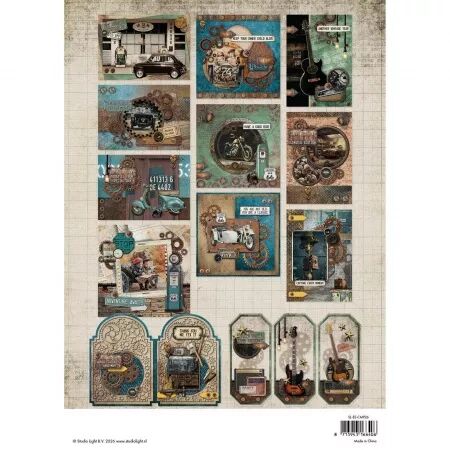 Paper Pad A4 Card making - Gearhead Workshop - Studio Light