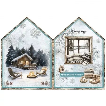 Paper Pad A4 Card making - Snowy Winter Days - Studio Light