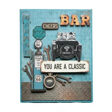 Paper Pad A4 Die-cut designer - Gearhead\'s Workshop - Studio Light