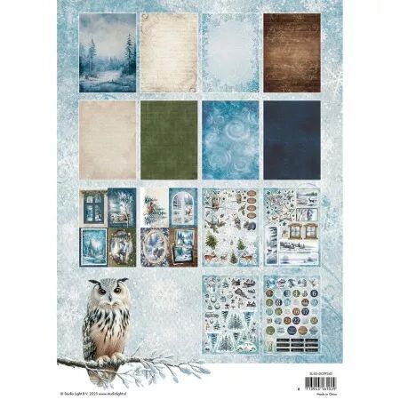 Paper Pad A4 Die-cuts - Essentials - Winter Wonderland - Studio Light