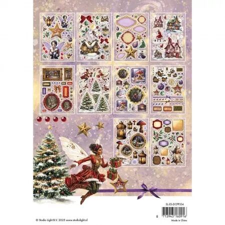Paper Pad A5 Die-cuts - Essentials - Fairy Christmas - Studio Light