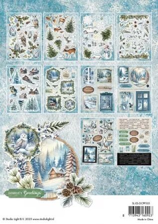 Paper Pad Die-cuts - Essentials - Winter Wonderland - Studio Light
