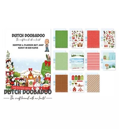 Paper set - Christmas in a cup