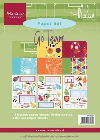 Paper set - Go Team