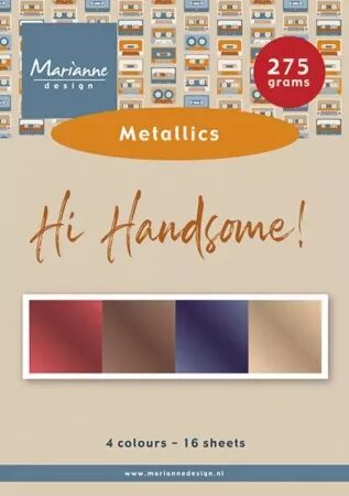 Paper set - Hi Handsome - Metallics
